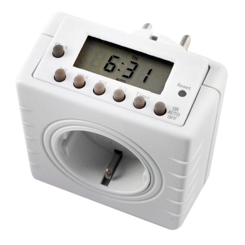 Таймер цифровой розеточный BND-50/SG3 7-дневная программа 230/3500Вт Camelion 7785 фото 5 Таймер цифровой розеточный BND-50/SG3 7-дневная программа 230/3500Вт Camelion 7785 фото 5