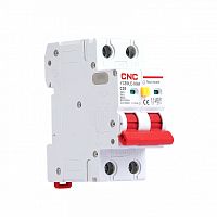 Диф. автомат YCB9LE-80M 10А 2P 6кА 30мА B AC (электрон.) | код A031192 | CNC