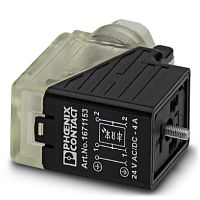 Штекерный модуль для электромагнитного клапана SACC-V-3CON-PG9/B-1L-S | код 1671153 | PHOENIX CONTACT