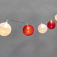 Тайские фонарики Магия 3,5м, 20LED, прозрачный ПВХ, теплый белый, питание USB NEON-NIGHT | код 304-007 | NEON-NIGHT