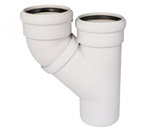 Тройник параллельный 110 для бесшумной канализации | код 335920 | Ostendorf
