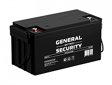 GSL65-12 Аккумуляторная батарея систем охраны и пожарной безопасности, напряжение: 12В, ёмкость: 65Ач, клеммы типа: F8, под болт М6, Размеры ДШВ: 350х167х179мм, вес: 20,5кг. Срок службы: до 8 лет. | код GSL65-12 | GENERAL SECURITY