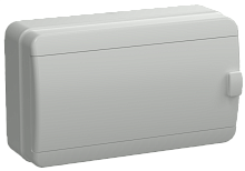 TEKFOR Корпус пласт. КМПн-12 IP65 сер. непрозр. дверь IEK | код TF5-KP73-N-12-65-K03-K03 | IEK