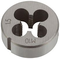 Плашка метрическая, легированная сталь М10х1.5 мм | код 70828 | FIT