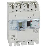 Автоматический выключатель DPX3 250 - термомагн. расц. - с диф. защ. - 36 кА - 400 В~ - 4П - 250 А | код. 420259 | Legrand 