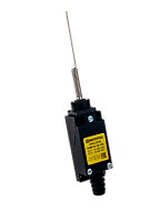 Выключатель концевой, 6 A NO+NC, IP65, пружинный с утоньшением на отклонение MTB4-LZ8169 | код 51728 | MEYERTEC