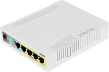 Коммутатор MikroTik RB260GSP CSS106-1G-4P-1S (L2) 5x1Гбит/с 1SFP 4PoE управляемый | код 1122859 | MIKROTIK