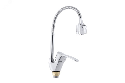 Смеситель для кухни TSARSBERG TSB-722-1160 гибкий излив тип См-МОЦБА | код TSB-722-1160 | TSARSBERG