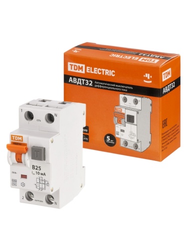АВДТ 32 B25 10мА TDM | код SQ0202-0201 | TDM