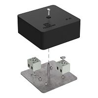 Коробка огнестойкая для кабель-канала 40-0450-FR1.5-4 Е15-Е120 RAL9005 75х75х30 (87 шт/кор) Промрукав | код 40-0450-9005-FR1.5-4 | ПРОМРУКАВ