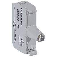 Блок подсветки для индикаторных кнопок и диффузоров - Osmoz - для комплектации - под винт - 48В~/= - белый | код 022920 | Legrand