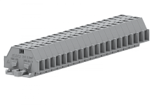 241301 Клемма TB проходная 1-1 с бок. подключ. с крепеж.фланцами, сер., шт | код 241301 | SUPU