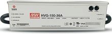 Источник питания AC-DC, 150Вт, IP65, вход 180…528В AC, 47…63Гц/254…747В DC, ККМ, выход 24В/6.25А, рег. выхода 22…27В/3.44…6.25A, изоляция 3750В AC, в кожухе 245х68х39, -40…+70С | код HVG-150-24A | MeanWell