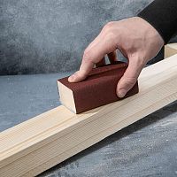 Шкурка шлифовальная 230х280мм Р150 водостойкая в листах на тканевой основе (уп.10шт) Kranz KR-91-1306