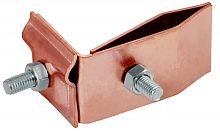 Дер. пр. кр. 6-10мм фальца угл. h=70мм медь IEK | код ZDP80-50-2-16-70 | IEK