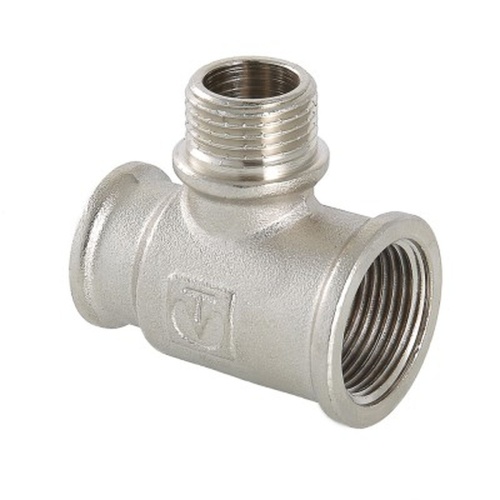 Тройник с переходом на нар. р. 3/4"х3/4"х1/2" вн.-нар.-вн. | код. VTr.132.RN.050504 | VALTEC