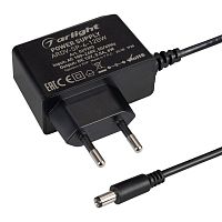 Блок питания ARDV-SP-6-12BW (12V, 0.5A, 6W) (Arlight, Адаптер, 5 лет) | код 49390 | Arlight
