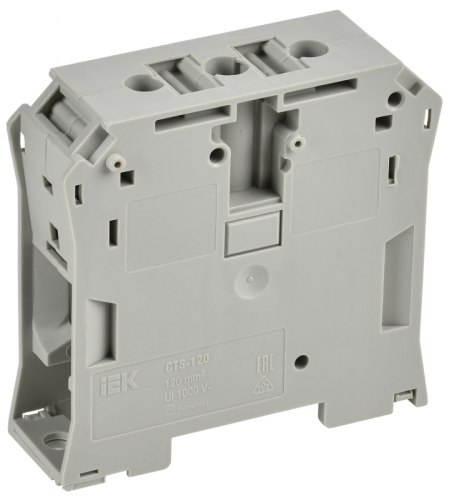 Колодка клеммная CTS 120мм2 серая IEK | код YCT10-00-K03-120 | IEK
