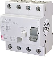 Реле дифференциальное (УЗО) 4р EFI-4 80/0,1 тип A (10kA) | код 002063545 | ETI