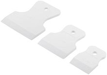 Набор шпателей резиновых 40/60/80мм, белые | код 6853 | FIT