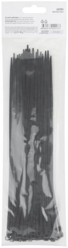 Хомуты нейлоновые, черные для проводов 50шт., 250х3,6мм | код 60395 | FIT фото 4