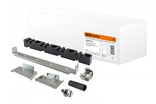 Изолятор шинный плоский универсальный ИШПу 4П TDM (комплект) | код SQ0807-0101 | TDM