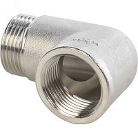 Угольник НВ 3/4' никелированный | код SFT-0012-000034 | STOUT