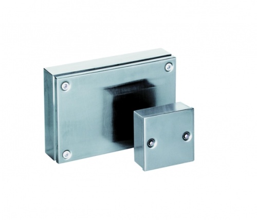 Коробка распределительная из нержавеющей стали Сталь AISI 304 шлиф. 100х100х60мм ПРОВЕНТО | код SBS 10.10.06 | ПРОВЕНТО