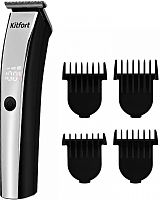 Триммер Kitfort КТ-3131 серебристый/черный 5Вт (насадок в компл:4шт) | код 1874891 | KITFORT