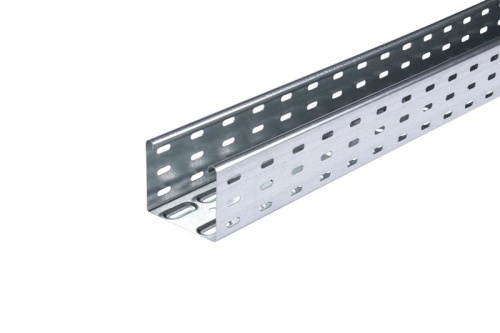 Лоток листовой кабельный LKS 810 FT RU, 85х100х3000 мм, S=0,7 мм, перфорированный, сталь, горячее оцинкование | код 6837590 | OBO Bettermann Лоток листовой кабельный LKS 810 FT RU, 85х100х3000 мм, S=0,7 мм, перфорированный, сталь, горячее оцинкование | код 6837590 | OBO Bettermann