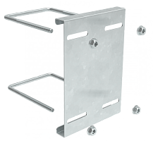 Панель монтажная неперф. к опорам огражд. 80-100мм HDZ IEK | код CLM50D-MPN-100-HDZ | IEK