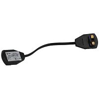 Гибкий коннектор, черный TR7 - C 2W-FL BK (100/6000) | код Б0032174 | ЭРА