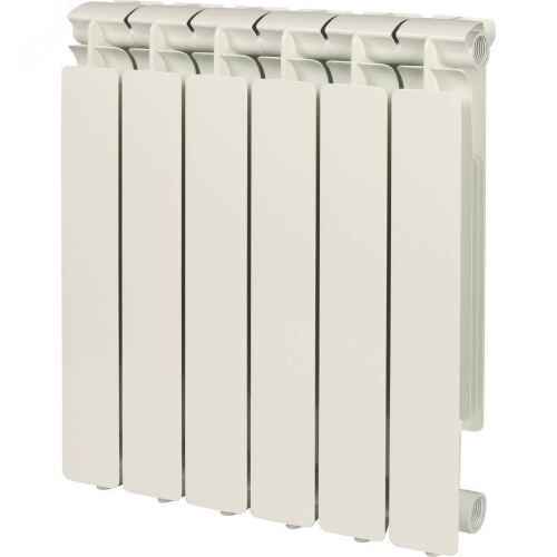 Радиатор алюминиевый секционный 500/80/4 нижнее правое подключение | код SRA-0120-050004 | STOUT