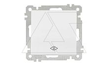 21 - Выключатель промежуточный, пруж. зажимы, белый | код 2100-408-0101 | Mutlusan