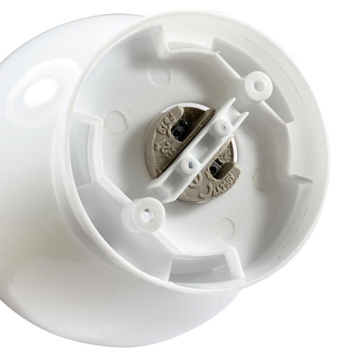 Светильник Шар 160 НББ 64-40-210 опал ПММА IP44 корпус прямой белый ГУ | код 1030480469 | Элетех фото 3