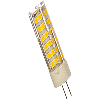 Лампа светодиодная LED 7Вт JC 2700К G4 теплый капсула | код Б0027859 | ЭРА