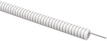 ELASTA Труба гофрированная ПВХ d=16мм с зондом белая (100м) IEK | код ET-TG21-121-016-100-K01 | IEK