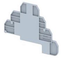 Концевая пластина для клемм, серая TEP2.5-3T+E-GREY | код 3911200000 | Elmex