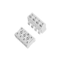 Клемма пружинная соединительная КСП 4-полюсная (50 шт./уп.) REXANT | код 07-6216 | REXANT