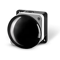 Кнопка грибовидная 90mm, 1NO, черная, без фиксации, в корпусе IP65, серия TOP22 | код 590.PG8M9W10 | Scame