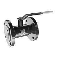 Кран шаровой фланцевый стандартнопроходной DN 25 PN 40 Ст.20 (КШ.Ф.025.40-01) | код 120251401MVA00000 | ALSO