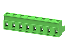 MC-RB7.62H02C Разъём гнездовой MC, шаг 7.62мм,2 конт., зел., шт | код MC-RB7.62H02C | SUPU