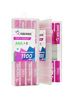 Аккумулятор R03 NI-MH 1100мА.ч 8B (уп.8шт) | код KOCR03NIMH1100mAh8B | КОСМОС