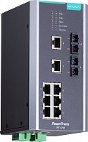 Коммутатор PT-510-SS-SC-48 IEC 61850-3 managed DIN-Rail switch, 8 x 10/100BaseT(X), 2 x 100BaseFX SM, SC connectors, 1 power supply (48 VDC), t:-40/+8 | код 00-06074505 | MOXA