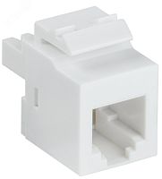 ITK Модуль Keystone Jack кат.3 RJ12 UTP 110 IDC 180град | код CS1-3C03U-12 | IEK