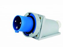 Вилка стац. 2Р+РЕ 125А 220В IP67 ВС-103 | код 26166DEK | DEKraft