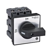 Выключатель-разъединитель 3п 63А IP20 с черн. рукоят. на дверцу 4 винтами SE MSD63320B