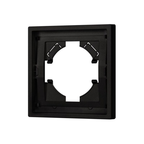 Рамка пластиковая FRM-TENDO-SFPL-1-BK Arlight 054642