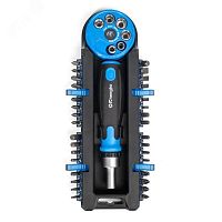 Набор отвертка с битами НБ-39 серия МАСТЕР | код 79772 | КВТ