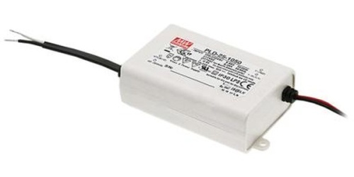 Источник питания AC-DC, 25Вт, стабилизатор тока, вход 90…295В AC, 47…63Гц /127…417В DC, выход 1.4A/ 12-18В, ККМ, изоляция 3750В AC, в кожухе 84х57х29.5мм, -30…+60С | код PLD-25-1400 | MeanWell